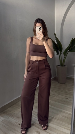 Calça Celine Wide Leg alfaiataria - loja online