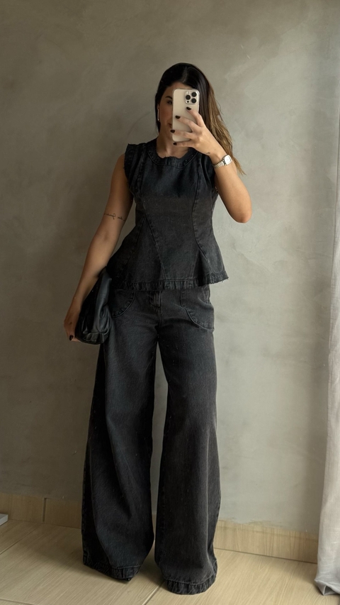 Blusa Jeans Belle Black