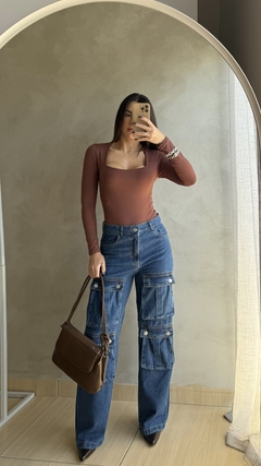 Body poliamida Bianca - comprar online