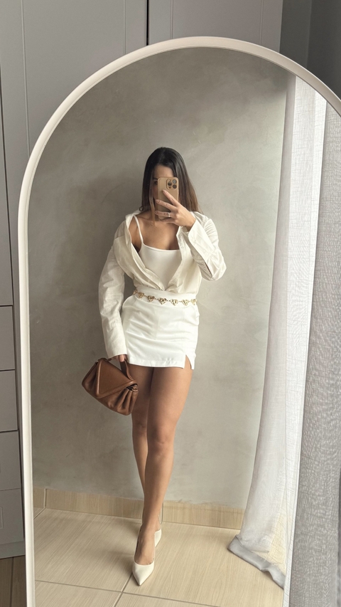 Short saia alfaiataria Aveline - comprar online