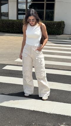 Calça cargo Alcance - ByGabrielaMaldonado