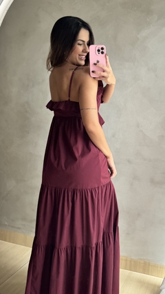 Vestido Babado boho - ByGabrielaMaldonado