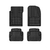 WeatherTech Alfombra Universal Negra 4 piezas