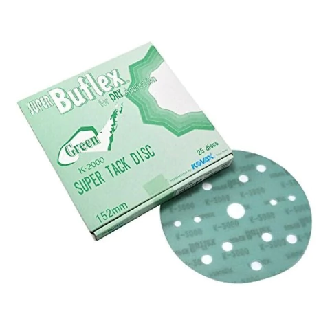 Kovax Super Tack Disco Verde 6" K-2000 en seco