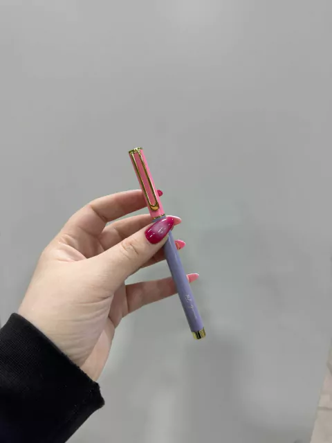 lapiceras colorfull con estuche fw-rosa y lila
