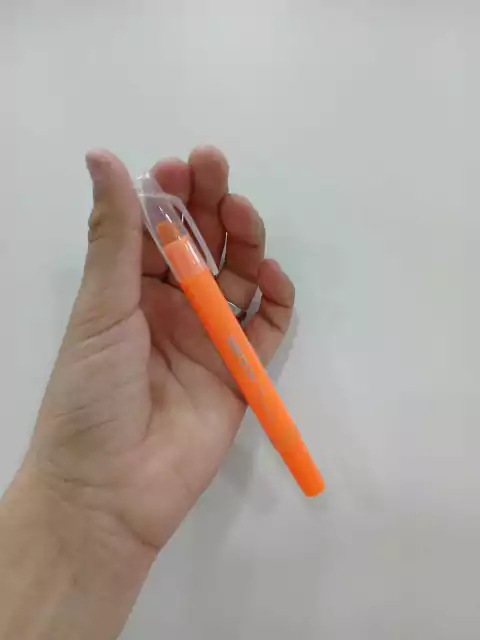 Crayon en gel-writech-naranja fluo