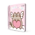Cuaderno 1/2 OFICIO Pusheen - Mooving on internet