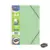 Cuaderno A4 cuadriculado Soft 3 Solapas - Rideo -verde pastel