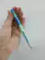 Lapicera roller tinta gel borrable-2G school-simball-azul
