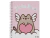 Cuaderno A4 Tapa Dura Mooving - Pusheen rosa