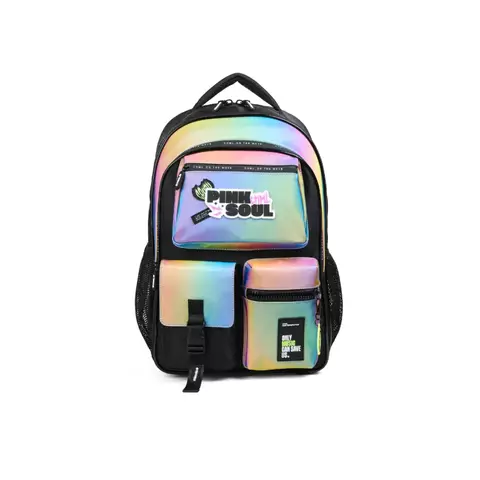 Mochila Tornasol Espalda 18” CHIMOLA - Rainbow