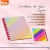 Cuaderno Inteligente De Disco Multicor- Diseño ENJOY- 80Hojas - BRW on internet