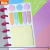 Notas Adhesivas Múltiples- Para cuaderno de disco- Color Pastel- Brw - buy online