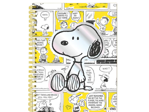 Cuaderno A4 Tapa Dura Mooving - Snoopy Sentado