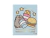Cuaderno 19.5x24 Tapa Dura Mooving - Pusheen Celeste