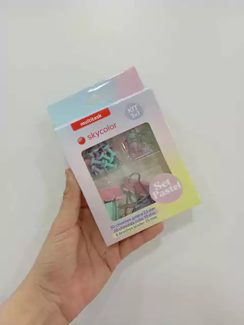 KIT 3 en 1-skycolor-set pastel