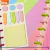 Notas Adhesivas Múltiples- Para cuaderno de disco- Color Pastel- Brw - Librería Einstein