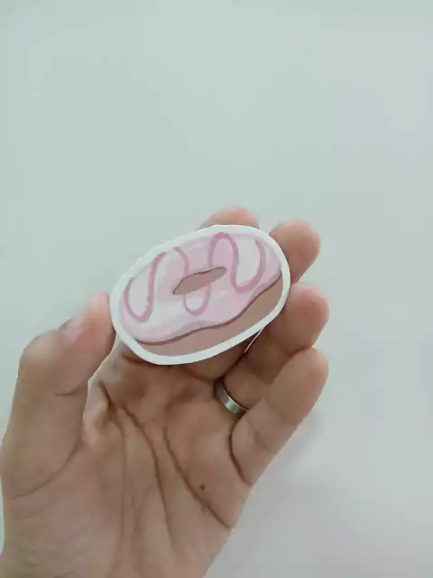 Minis notitas forma de dona-brw-rosa