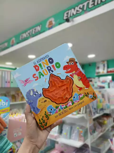 Cuento con juegos-el asombroso dinosaurio