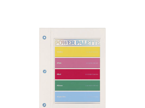 Carpeta N3 Dos Tapas Mooving - Rainbow Beige