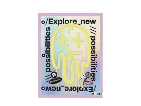 Carpeta N3 Dos Tapas Mooving - Girl Power Explore