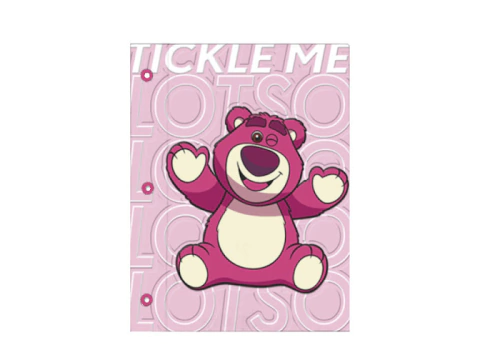 Carpeta N3 Dos Tapas Mooving - Lotso Tickle Me
