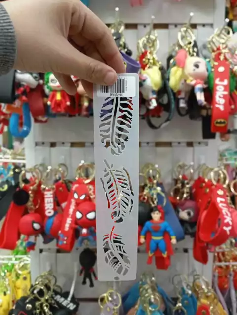 Stencil Chico -Plumas -EQ