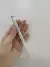 Lapicera de gel-tinta negra-writech-blanco