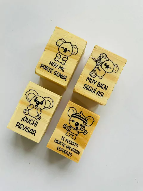 Sellos docentes-koala-esfuerzo-x4