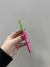 lapiceras colorfull con estuche fw-verde y rosa
