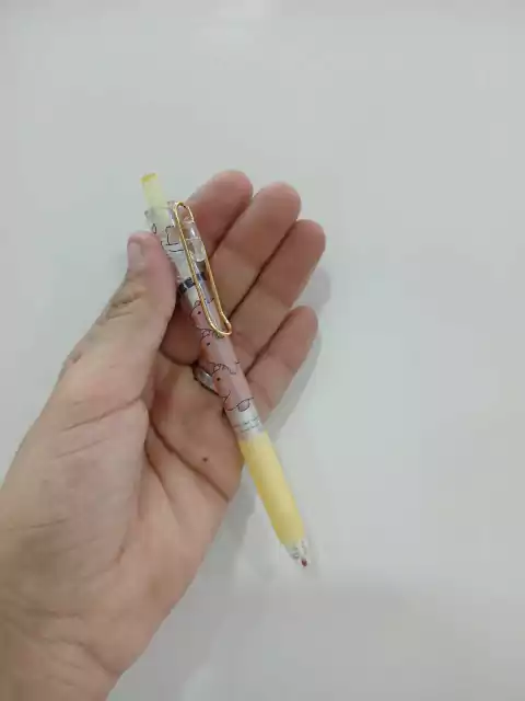 Lapicera de capybara tinta negra-tres