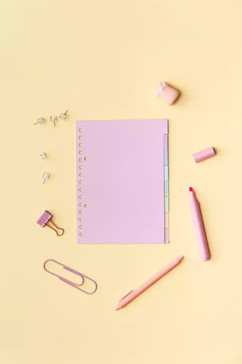 Mi PC ♥ Pack de separadores A5 con solapa PASTELES