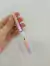 Pluma borrable kawaii de color degradado- rosa y naranja