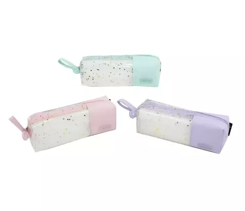 Canopla Combinada Transparente Qiwi OLAMI - Rosa