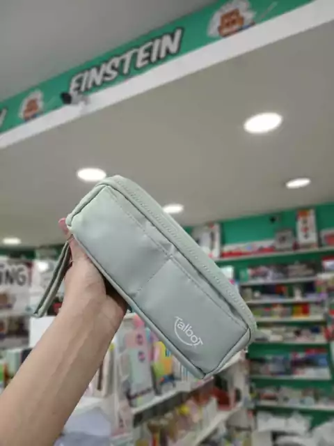 Cartuchera con bolsillos-talbot-verde clarito