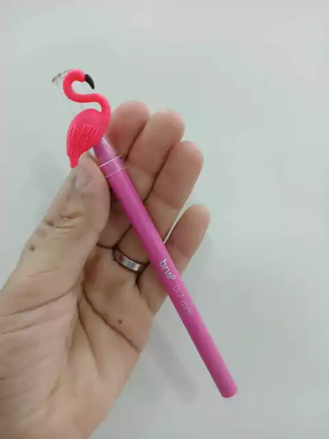 Lapicera borrable tinta azul flamenco-brw-fucsia