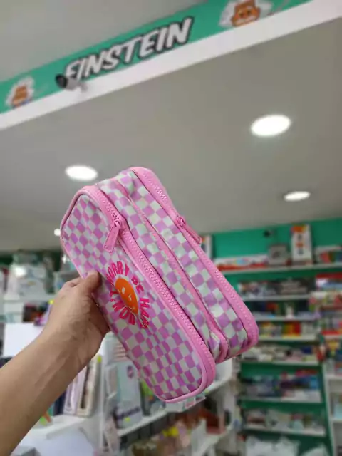 Cartuchera 3 cierre-talbot-rosa cuadrados