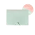 Clasificador fuelle 9 divisiones pastel Aqua por fuera y Rosa por Dentro - FW