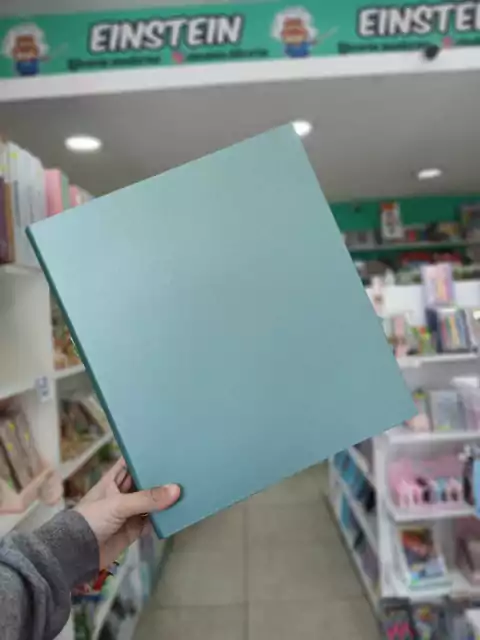 Carpeta universitaria-A4-metalizada-verde