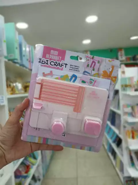 Mini Troqueladora Alfabética - Ibi Craft
