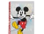 Cuaderno Universitario Cuadriculado MOOVING - Mickey Gris