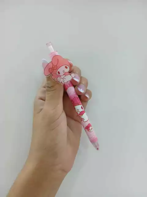 Lapicera tinta negra-melody osito