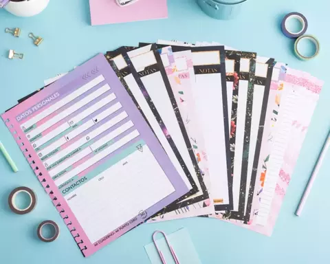 Mi PC ♥ Pack de planificador mensual A5 - Punto Cero