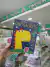 Libro para pintar con figuritas-megapega color-dinosaurio