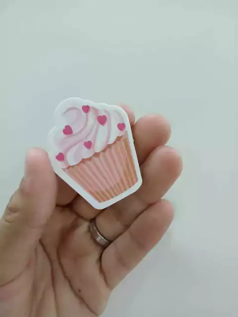 Minis notitas forma de cupcake-brw