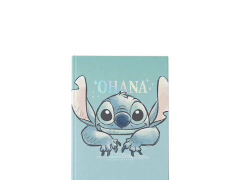Cuaderno 16x21 Tapa Dura Mooving -Stitch Aqua