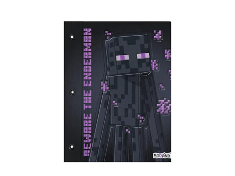 Carpeta N3 Dos Tapas Mooving - Minecraft Enderman