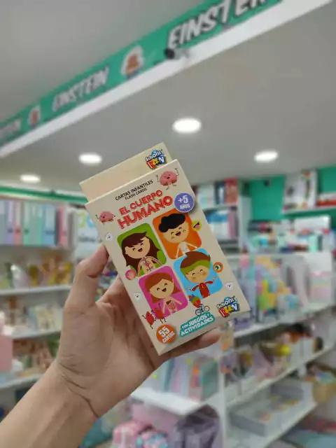 Cartas infantiles para apreder-el cuerpo humano