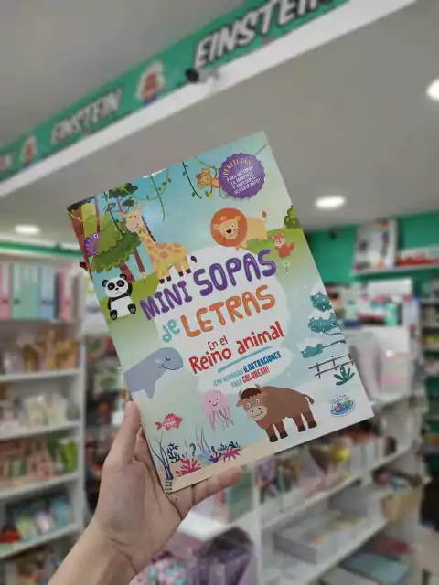 Mini sopas de letras-en el reino animal