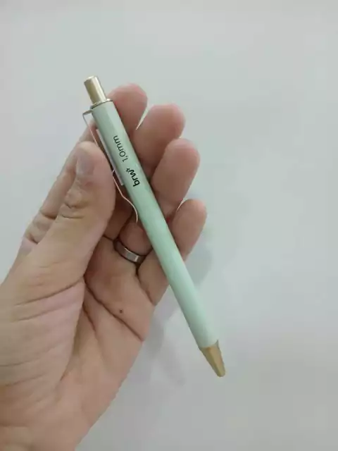 Lapicera tinta negra-brw-verde